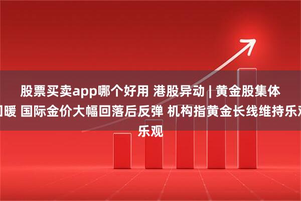 股票买卖app哪个好用 港股异动 | 黄金股集体回暖 国际金价大幅回落后反弹 机构指黄金长线维持乐观