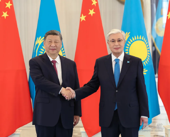 股票配资线上 习近平同哈萨克斯坦总统托卡耶夫会谈