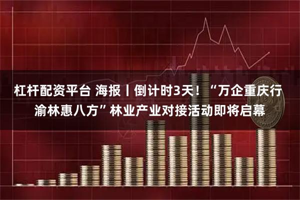 杠杆配资平台 海报丨倒计时3天！“万企重庆行 渝林惠八方”林业产业对接活动即将启幕